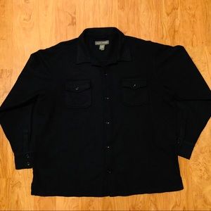 VTG Banana Republic Men's Wool Overcoat Fleece